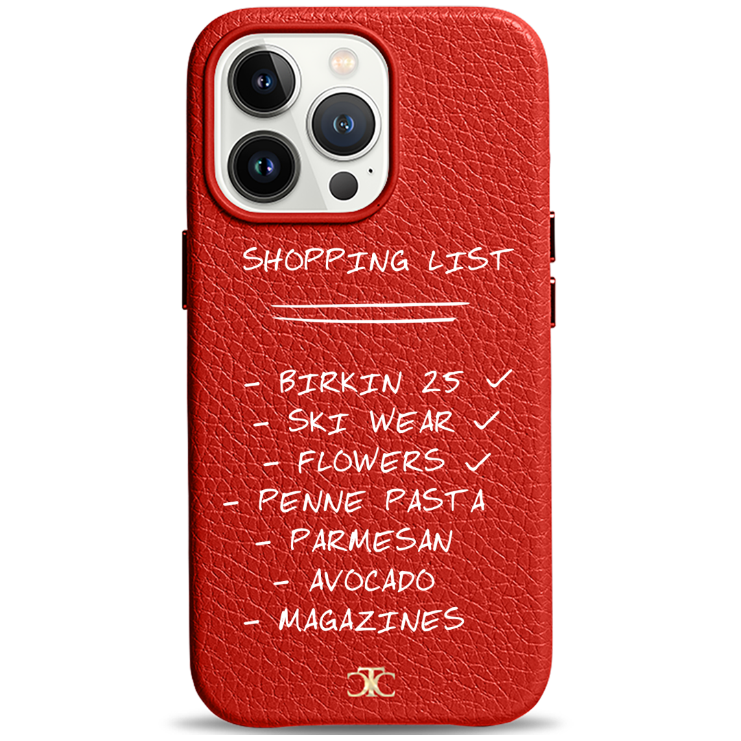 Shopping List Case - iPhone 13 Pro (8648065974618) (8652663030106)